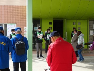 訓練開始の説明がありました