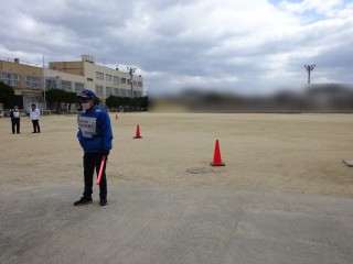 車での避難も受け付けています