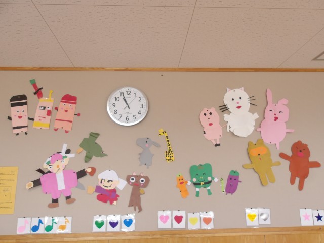 絵本のキャラクターを作ったよ